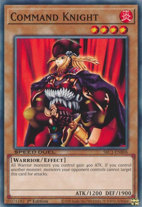Command Knight [SBC1-ENB06] Common - Josh's Cards