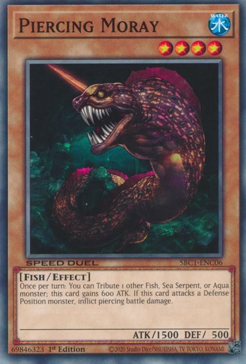 Piercing Moray [SBC1-ENC06] Common - Josh's Cards