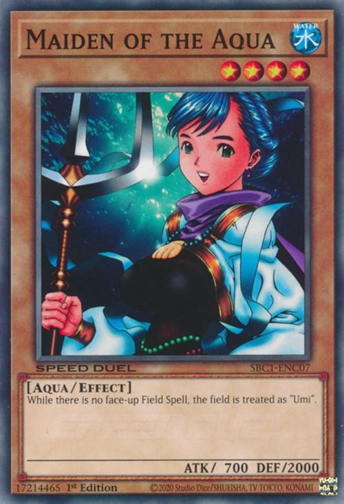 Maiden of the Aqua [SBC1-ENC07] Common - Josh's Cards