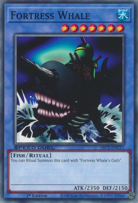 Fortress Whale [SBC1-ENC11] Common - Josh's Cards