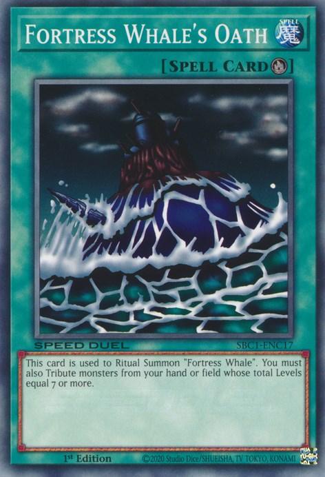Fortress Whale's Oath [SBC1-ENC17] Common - Josh's Cards