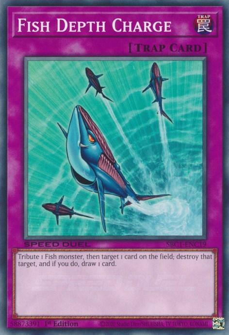Fish Depth Charge [SBC1-ENC19] Common - Josh's Cards