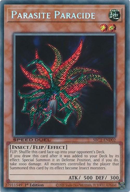 Parasite Paracide [SBC1-END02] Secret Rare - Josh's Cards