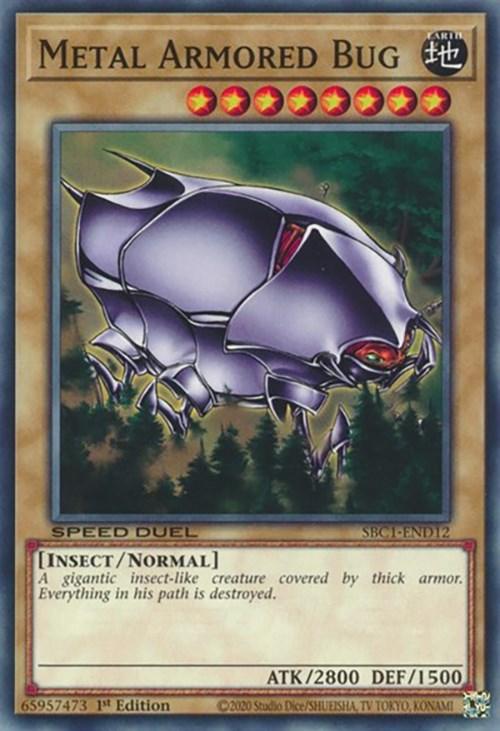 Metal Armored Bug [SBC1-END12] Common - Josh's Cards