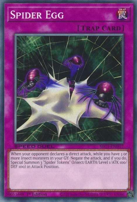 Spider Egg [SBC1-END17] Common - Josh's Cards