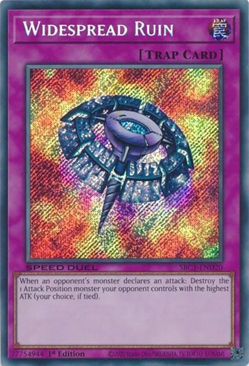 Widespread Ruin [SBC1-END20] Secret Rare - Josh's Cards