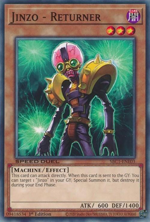 Jinzo - Returner [SBC1-ENE03] Common - Josh's Cards