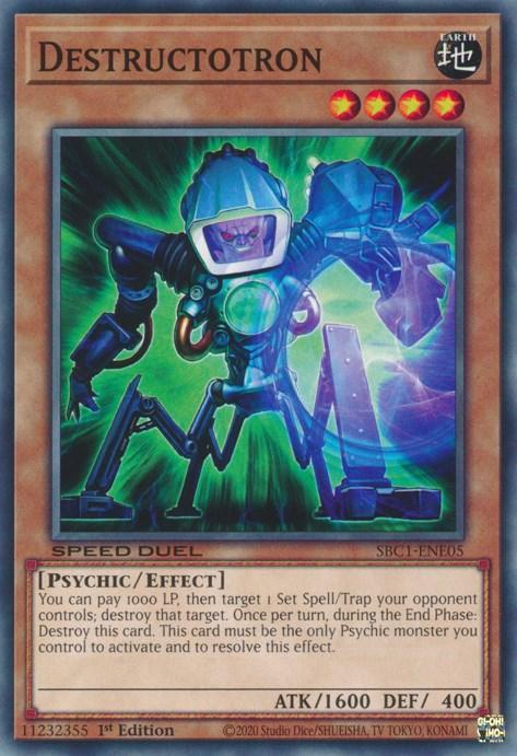 Destructotron [SBC1-ENE05] Common - Josh's Cards
