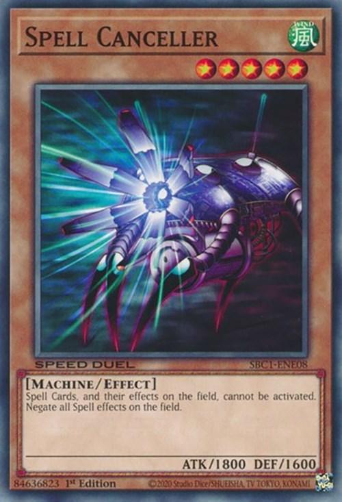 Spell Canceller [SBC1-ENE08] Common - Josh's Cards