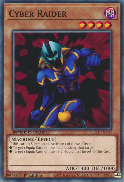 Cyber Raider [SBC1-ENE09] Common - Josh's Cards