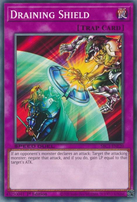 Draining Shield [SBC1-ENE20] Common - Josh's Cards