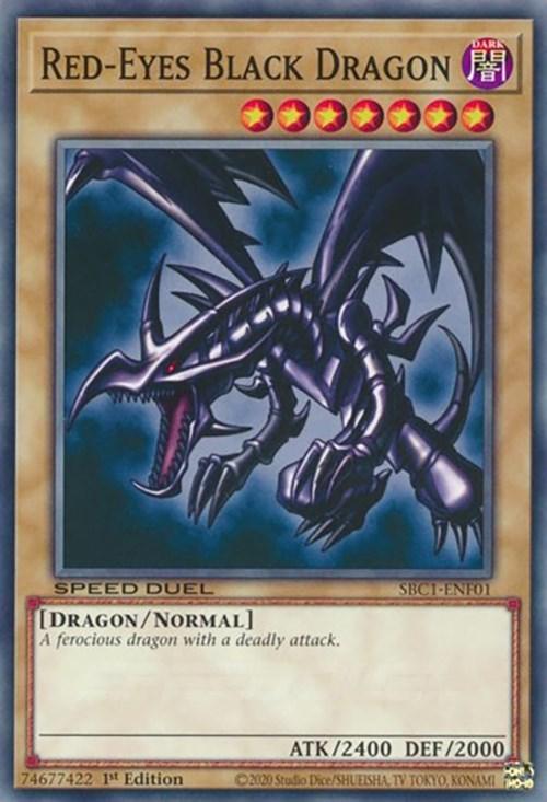 Red-Eyes Black Dragon [SBC1-ENF01] Common - Josh's Cards