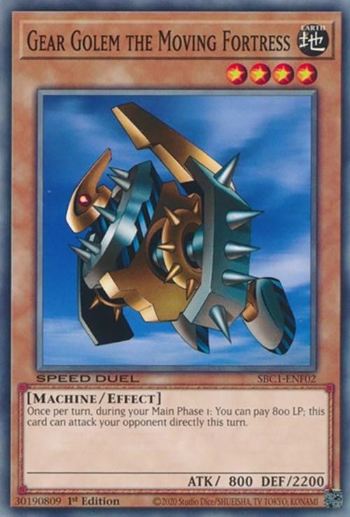 Gear Golem the Moving Fortress [SBC1-ENF02] Common - Josh's Cards