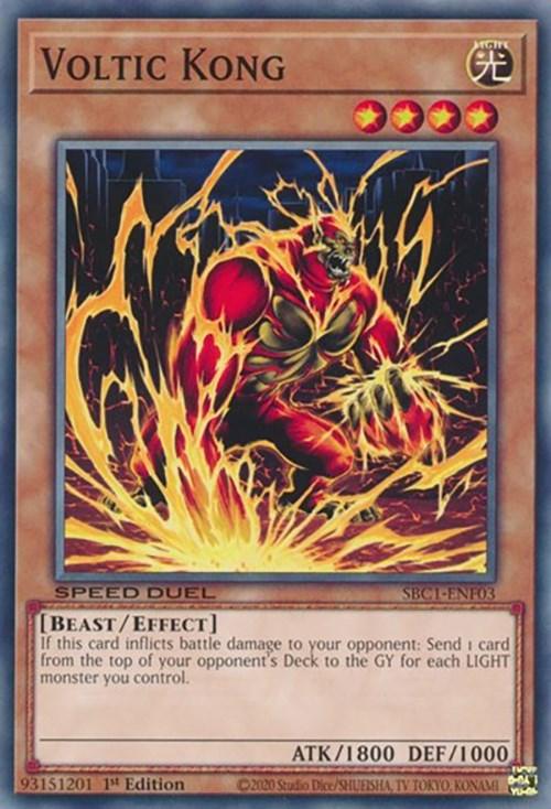 Voltic Kong [SBC1-ENF03] Common - Josh's Cards