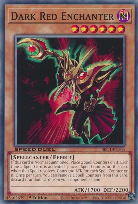 Dark Red Enchanter [SBC1-ENF05] Common - Josh's Cards
