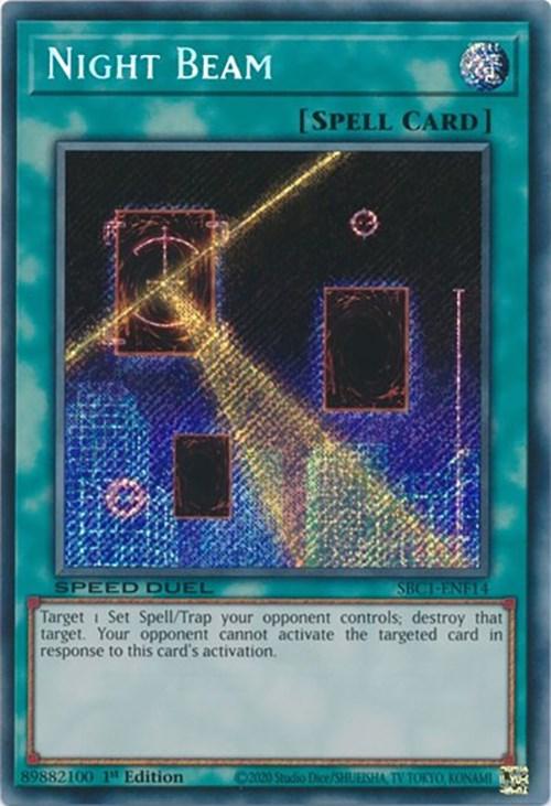 Night Beam [SBC1-ENF14] Secret Rare - Josh's Cards