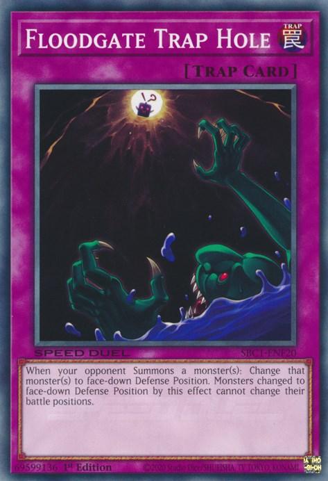 Floodgate Trap Hole [SBC1-ENF20] Common - Josh's Cards