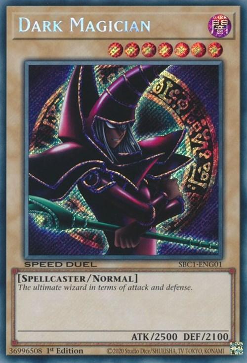 Dark Magician [SBC1-ENG01] Secret Rare - Josh's Cards