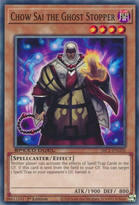 Chow Sai the Ghost Stopper [SBC1-ENG02] Common - Josh's Cards
