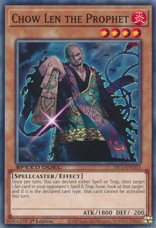 Chow Len the Prophet [SBC1-ENG03] Common - Josh's Cards