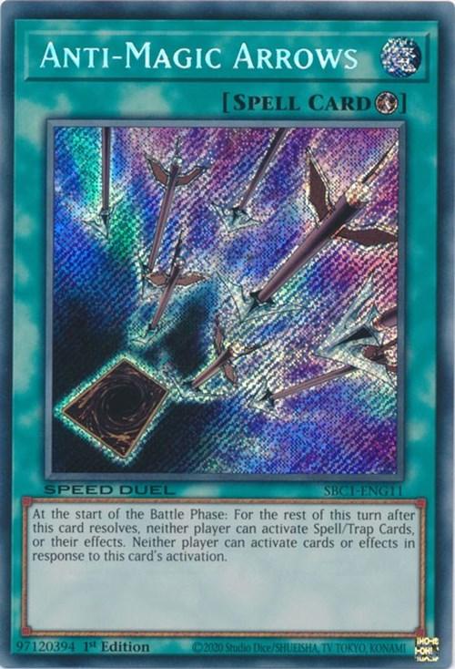 Anti-Magic Arrows [SBC1-ENG11] Secret Rare - Josh's Cards