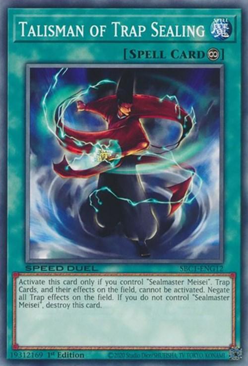 Talisman of Trap Sealing [SBC1-ENG12] Common - Josh's Cards