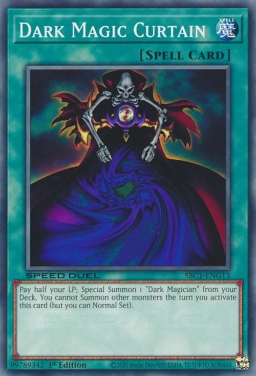 Dark Magic Curtain [SBC1-ENG13] Common - Josh's Cards