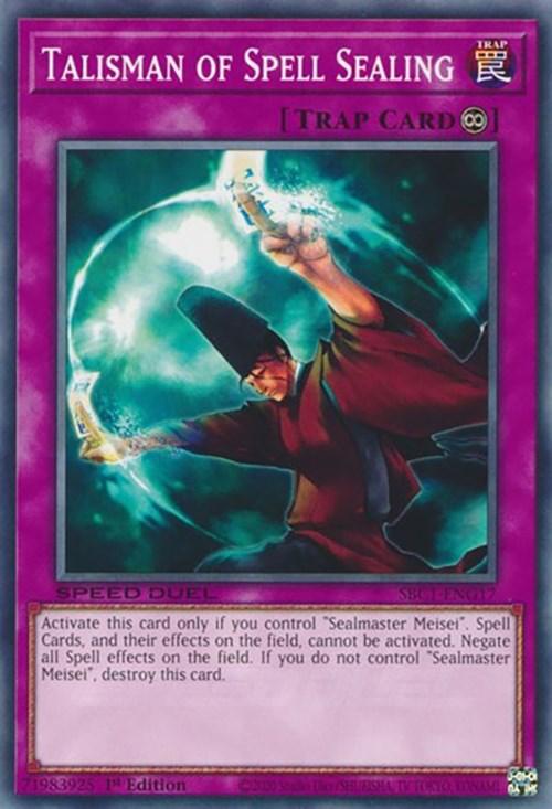 Talisman of Spell Sealing [SBC1-ENG17] Common - Josh's Cards