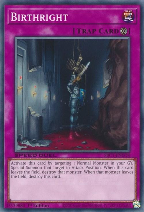 Birthright [SBC1-ENG18] Common - Josh's Cards