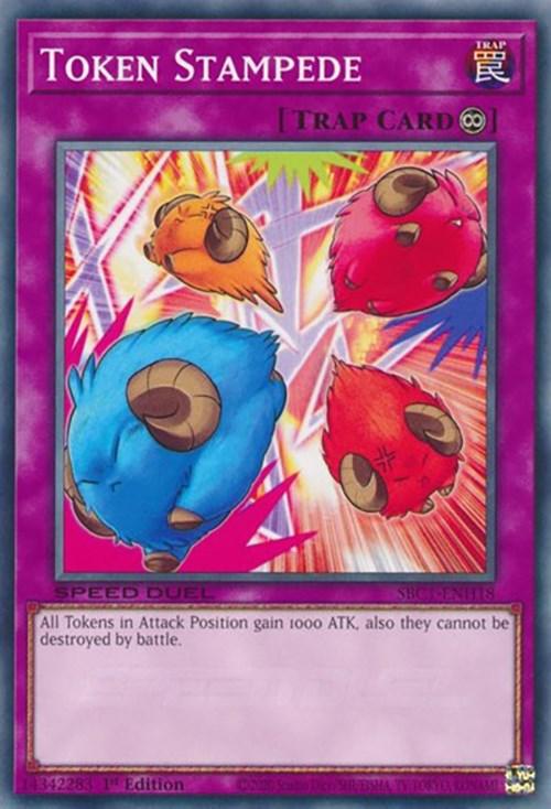 Token Stampede [SBC1-ENH18] Common - Josh's Cards
