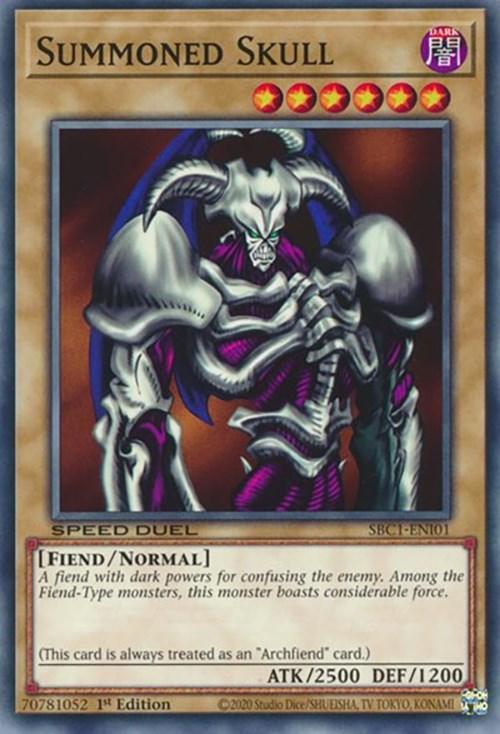 Summoned Skull [SBC1-ENI01] Common - Josh's Cards