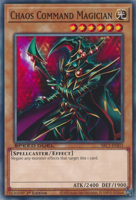 Chaos Command Magician [SBC1-ENI03] Common - Josh's Cards