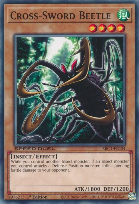 Cross-Sword Beetle [SBC1-ENI04] Common - Josh's Cards