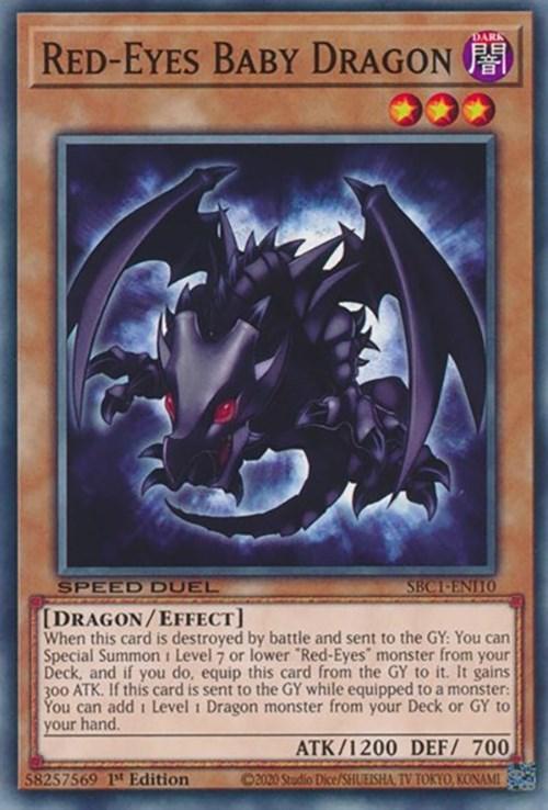 Red-Eyes Baby Dragon [SBC1-ENI10] Common - Josh's Cards