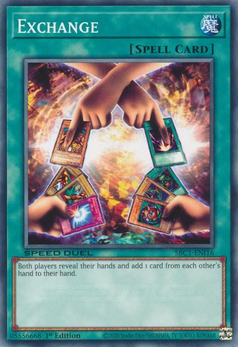 Exchange [SBC1-ENI16] Common - Josh's Cards