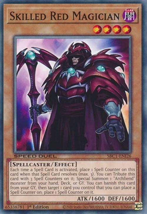 Skilled Red Magician [SBC1-ENI26] Common - Josh's Cards