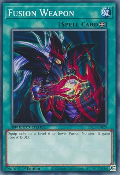 Fusion Weapon [SBC1-ENI29] Common - Josh's Cards