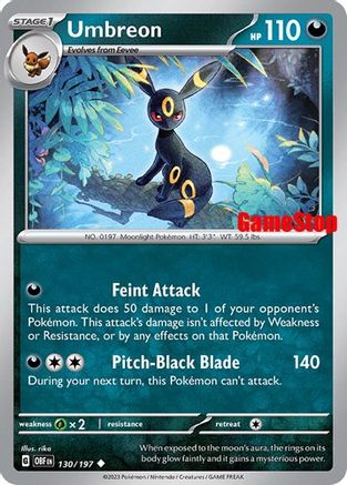 Umbreon 130/197 - Miscellaneous Cards & Products - Reverse Holofoil
