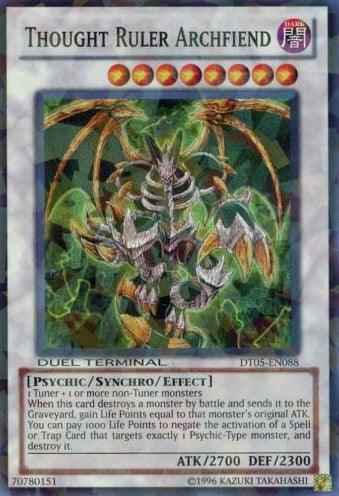 Thought Ruler Archfiend [DT05-EN088] Super Rare - Josh's Cards