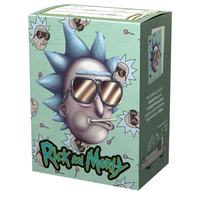 Dragon Shield Matte Art Rick and Morty Cool Rick