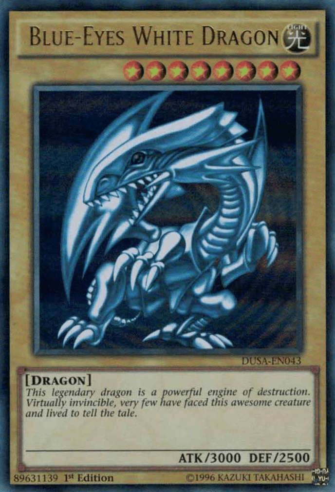 Blue-Eyes White Dragon [DUSA-EN043] Ultra Rare - Josh's Cards