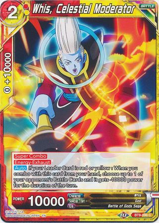 Whis, Celestial Moderator (BT9-096) [Universal Onslaught] Parallel Foil
