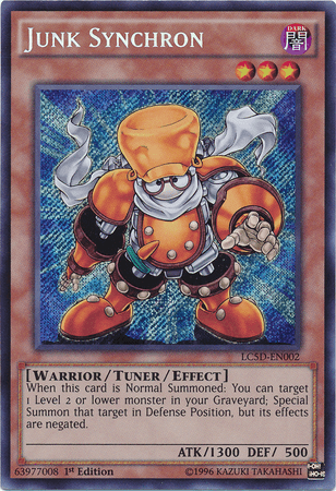 Junk Synchron [LC5D-EN002] Secret Rare - Josh's Cards