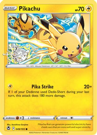 Pikachu (Holiday Calendar) 049/195 - Miscellaneous Cards & Products Holofoil