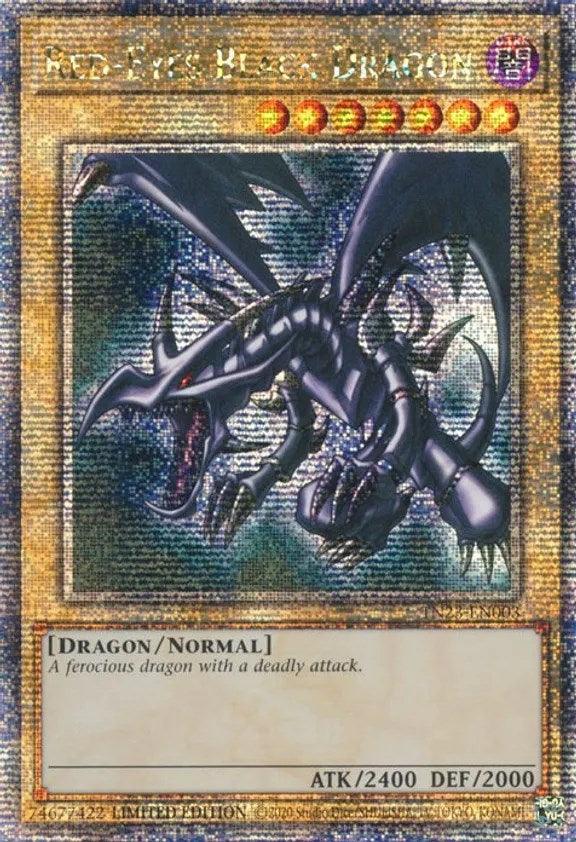 Red-Eyes Black Dragon [TN23-EN003] Quarter Century Secret Rare - Josh's Cards