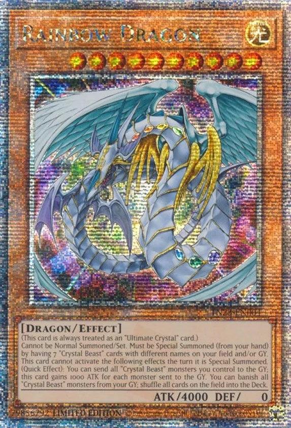 Rainbow Dragon [TN23-EN004] Quarter Century Secret Rare - Josh's Cards