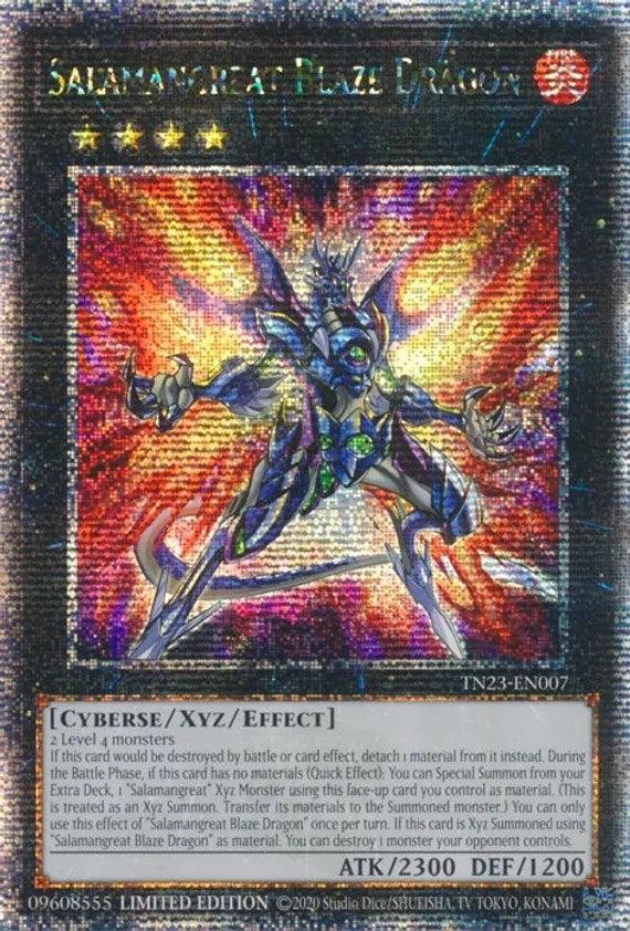 Salamangreat Blaze Dragon [TN23-EN007] Quarter Century Secret Rare - Josh's Cards