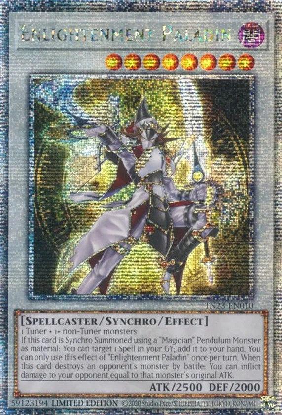Enlightenment Paladin [TN23-EN010] Quarter Century Secret Rare - Josh's Cards