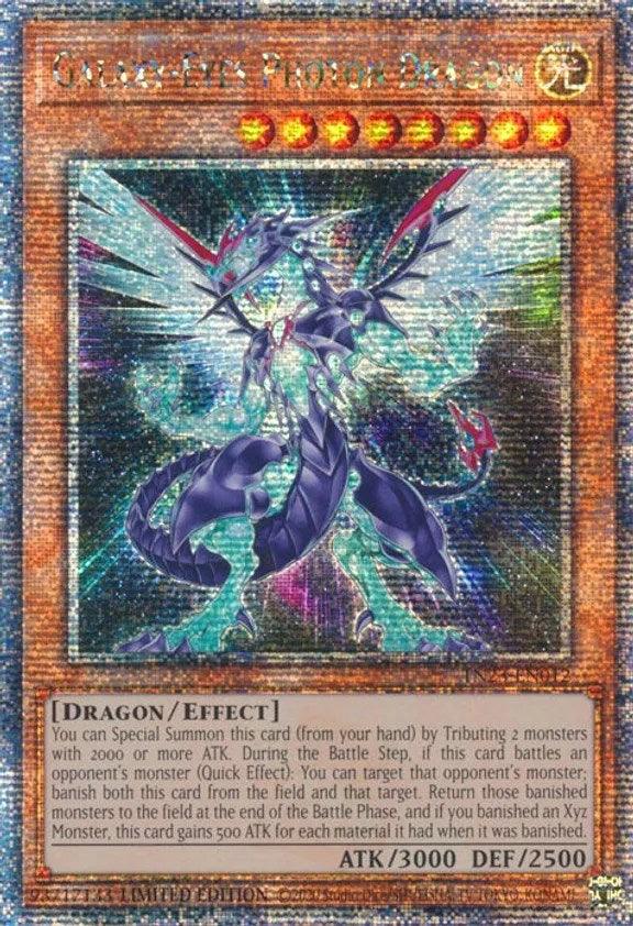 Galaxy-Eyes Photon Dragon [TN23-EN012] Quarter Century Secret Rare - Josh's Cards
