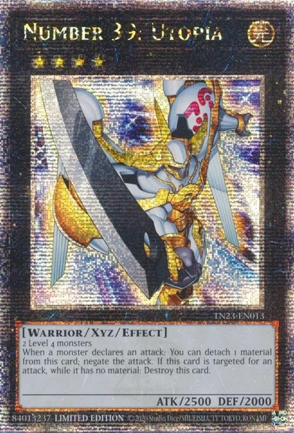 Number 39: Utopia [TN23-EN013] Quarter Century Secret Rare - Josh's Cards
